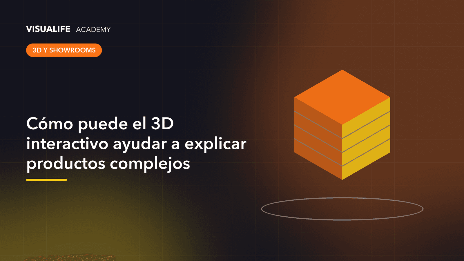 Despiece 3D de un equipo con componentes separados y etiquetas explicativas