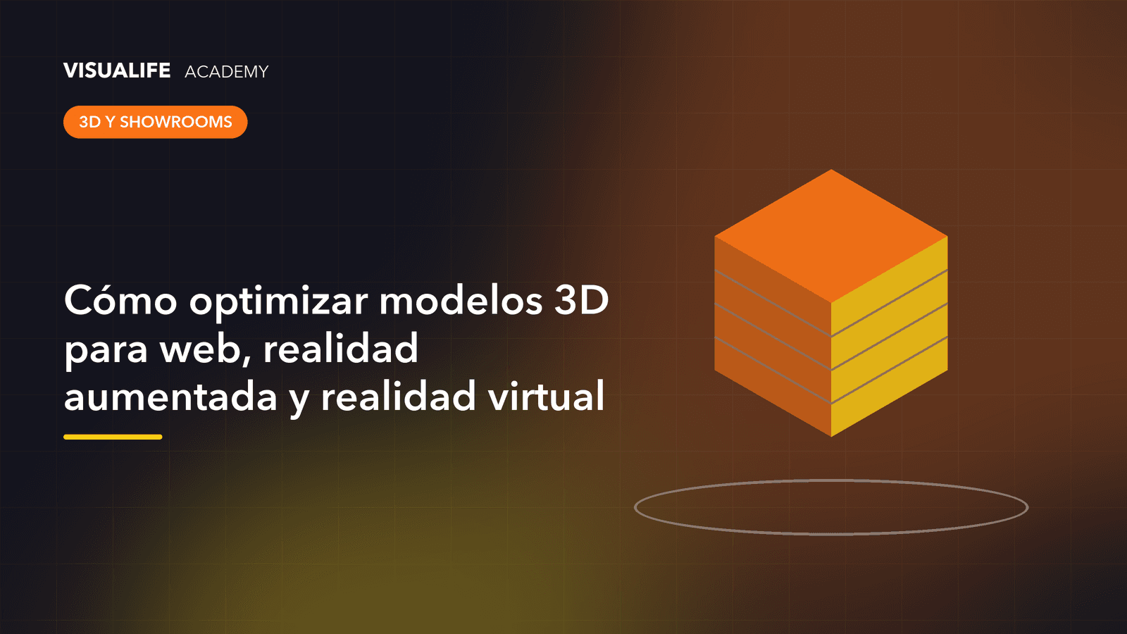 Modelo 3D comparado en alta y baja resolución con indicadores de peso de archivo y polígonos