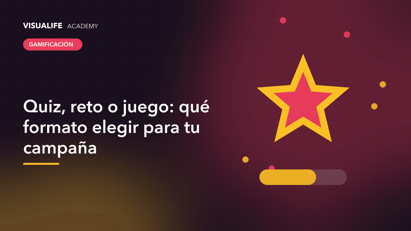 Tres tarjetas que comparan un quiz, un reto y un juego como formatos de campaña