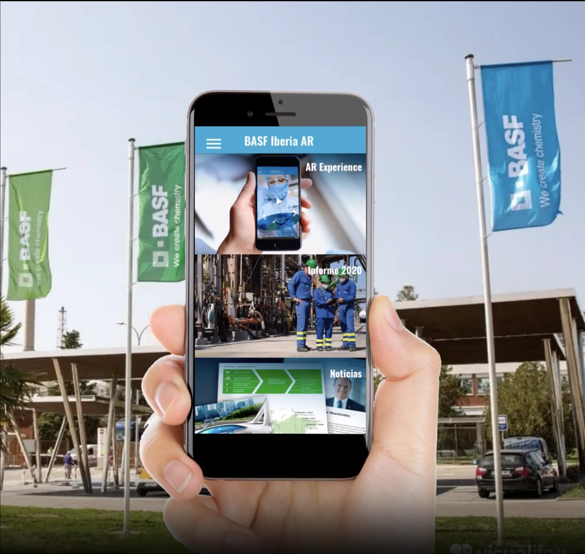 Aplicació AR Factory BASF Iberia