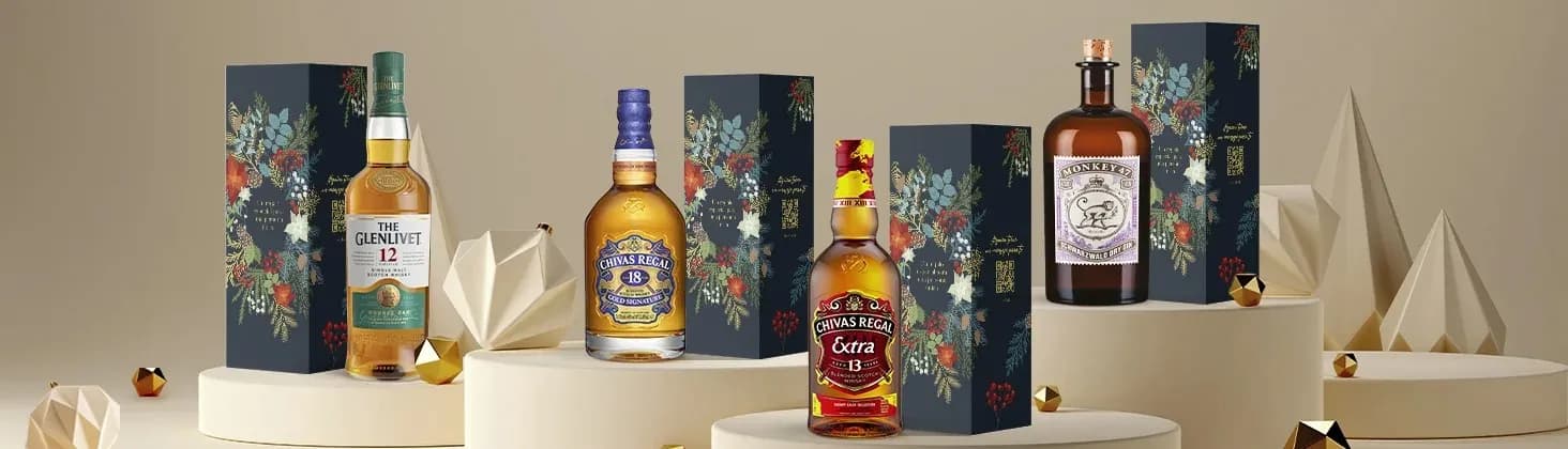 Línia de productes de Nadal de Pernod Ricard