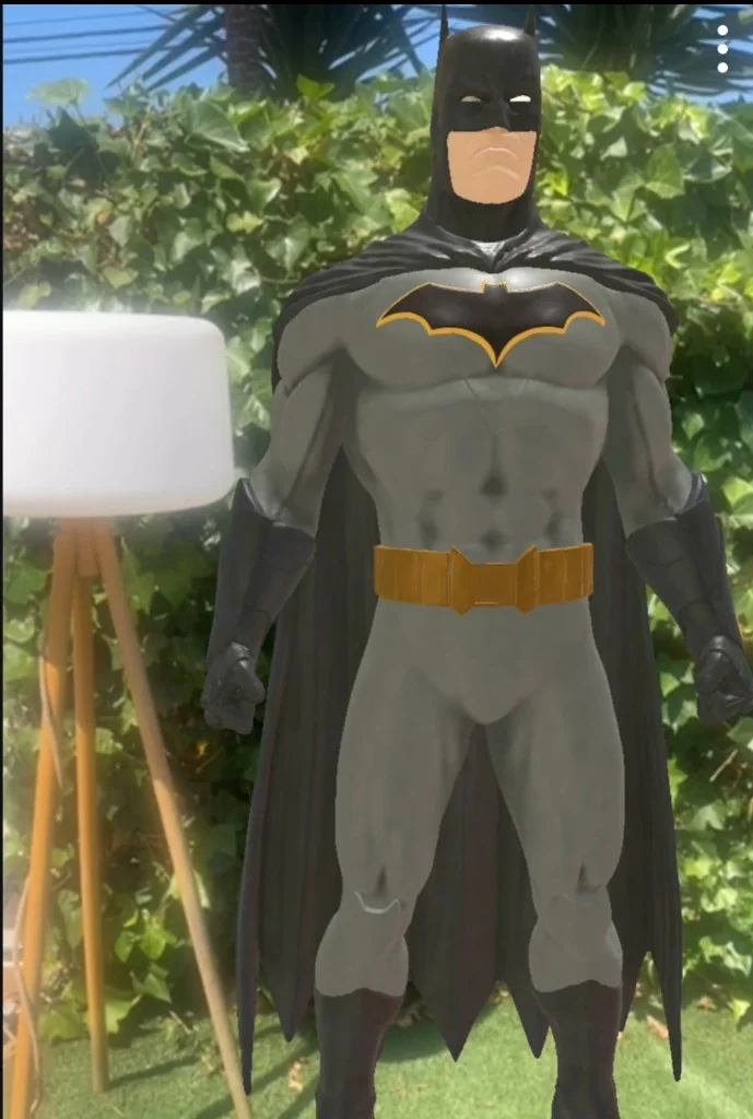 Life-size Batman in Augmented Reality